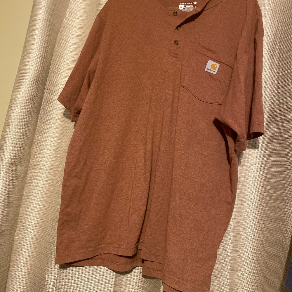 Carhartt 3 button polo.